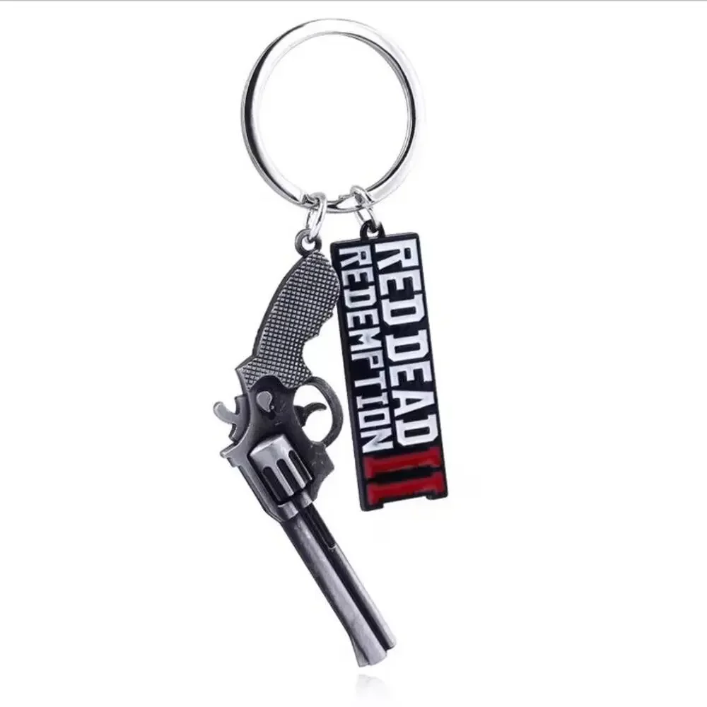 Red Dead Redemption 2 Keychain Gamer Christmas Birthday Halloween Cosplay Gift